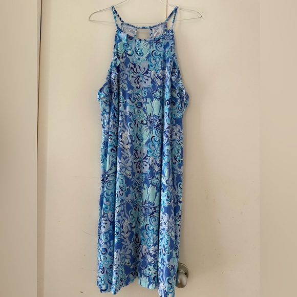 Lilly Pulitzer Dresses & Skirts - EUC! Lilly Pulitzer Blue and White Billie Dress size XL